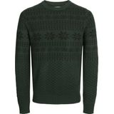 Jack&jones - Jjxmas Gabriel Knit Crew Neck - Heren - Gebreide Truien