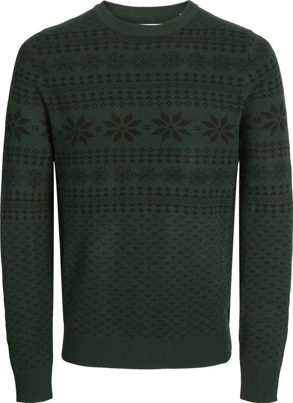 Jack&jones - Jjxmas Gabriel Knit Crew Neck - Heren - Gebreide Truien