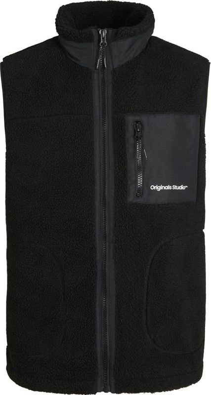 Jack & Jones Jas Jorvesterbro Teddy Bodywarmer A260453 Black Mannen