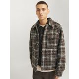 Tussenjas - Lichtgewicht - 100% Polyester - Platte Kraag - Knoopsluiting