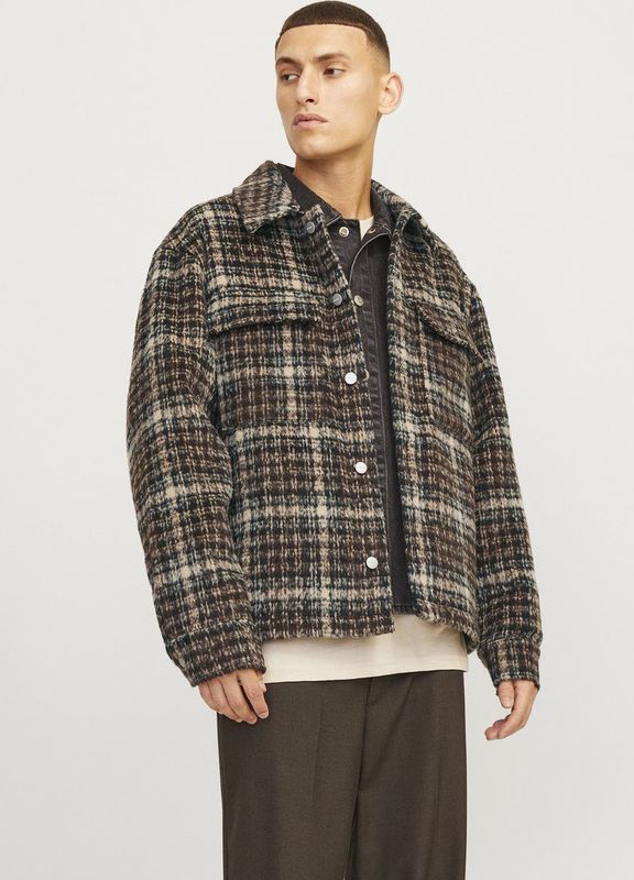 Tussenjas - Lichtgewicht - 100% Polyester - Platte Kraag - Knoopsluiting