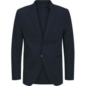 Blazer - Enkele Rij Knopen - Zwart - Jersey - Slim Fit