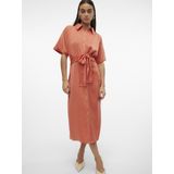Vero Moda - Vmonilla 24 78 - Midi-jurk - Koraal