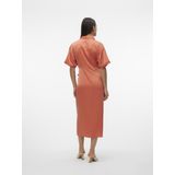 Vero Moda - Vmonilla 24 78 - Midi-jurk - Koraal