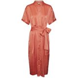 Vero Moda - Vmonilla 24 78 - Midi-jurk - Koraal