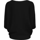 JDY - Gebreide Pullover - Grijs - Polyester - Boothals