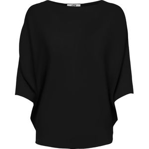 JDY - Gebreide Pullover - Grijs - Polyester - Boothals