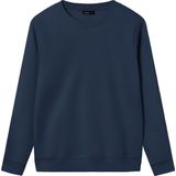 Sweatshirt - Geborstelde Sweatstof - Lange Mouwen - Ronde Hals - Relaxed Fit