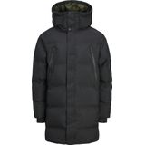 Jack & Jones Heren Jas winter Alpha Long Puffer Zwart