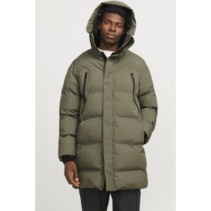 Jack & Jones - Gewatteerde Jas - Heren - Lange - Winddicht