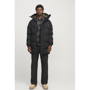 Jack & Jones Heren Jas winter Alpha Long Puffer Zwart