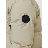 Gewatteerd Jack - Blauw - 100% Polyester - Winddicht met Capuchon