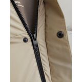 Gewatteerd Jack - Blauw - 100% Polyester - Winddicht met Capuchon