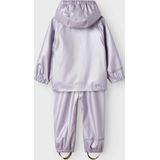 Name It - Dry10 Metallic - Regenpak - Licht Paars - Junior