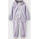 Name It - Dry10 Metallic - Regenpak - Licht Paars - Junior