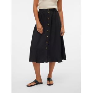 Vero Moda Maxirock "VMMELANEY HW BUTTON CALF SKIRT WVN NOOS"
