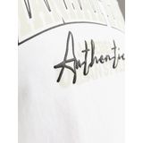 Shirt - JREBNEWYORK - Jersey - Ronde Hals - Normale Pasvorm - Kwartmouw