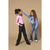 ONLY meisjes kids spijkerbroek JUICY Medium Blue Denim Wide Leg Fit