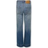 ONLY meisjes kids spijkerbroek JUICY Medium Blue Denim Wide Leg Fit
