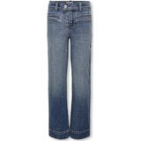 ONLY meisjes kids spijkerbroek JUICY Medium Blue Denim Wide Leg Fit