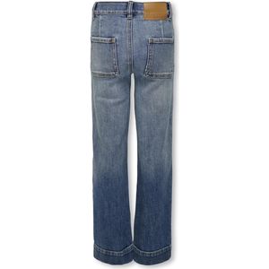 ONLY meisjes kids spijkerbroek JUICY Medium Blue Denim Wide Leg Fit