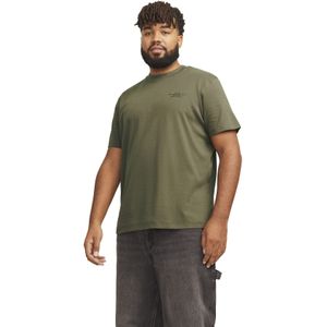 Jack Jones T-shirt - Regular Fit - Groen - Grote Maten