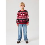 Gebreide Pullover - Multicolor - Jacquard - Regular Fit