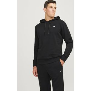 Jj Rebel Jrebrebel Logo Sweat Hood Noos Heren Trui - Black