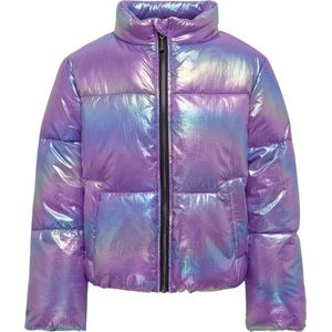 Only Kogceline Metallic Short Puffer Cs Otw Meisjes Jas