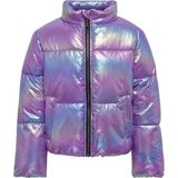 Only Kogceline Metallic Short Puffer Cs Otw Meisjes Jas
