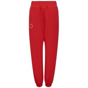 Only Scarlett Print Broek - Dames Lifestyle broek - Mars Red
