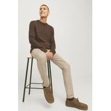 JACK & JONES Marco Dave (2-pack) loose fit - heren chino - beige en donkergrijs