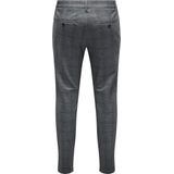 Chino - Dress Blues - Ritssluiting - Slim Fit - Normale Taillehoogte