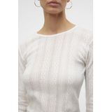 Top - O-hals - Lange Mouwen - Regular Fit