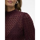 VERO MODA - VMBECCA LS HIGH NECK LACE TOP JRS NOOS - Blouse - Dames