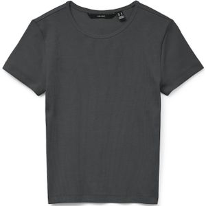 T-shirt - Ronde Hals - Korte Mouwen - Effen - Onderhoudsvriendelijk Jersey