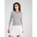 Vmchloe - T-shirt - Wit - Katoen - Lange Mouwen - U-Hals