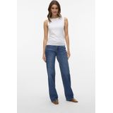Vero Moda - Top - Bright White - Katoen/Modal Tencel/Elastan