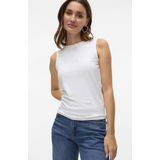 Vero Moda - Top - Bright White - Katoen/Modal Tencel/Elastan