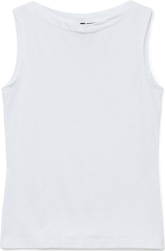 Vero Moda - Top - Bright White - Katoen/Modal Tencel/Elastan