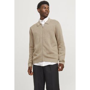 Jack & Jones - JPRBLAMILANO STITCH KNIT CARDIGAN - Greige - Vest