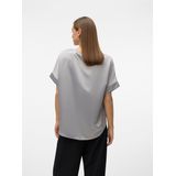 Vero Moda T-shirt Vmmerle 2 4 O-neck Top Wvn Ga Noos 10294216 Griffin Dames