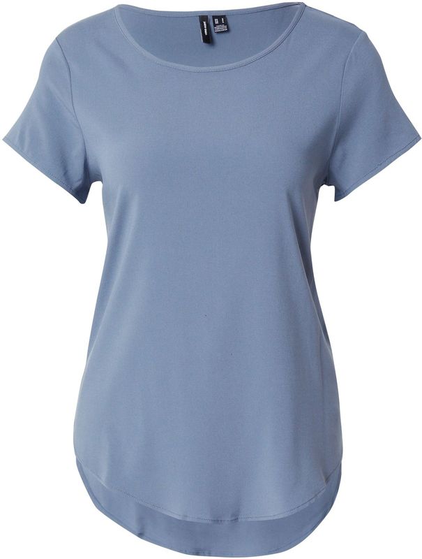 Basic Blouse - O-hals - Korte Mouwen - Standard Fit