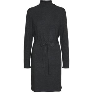 VERO MODA Vmbella Ls Short Dress Jrs Noos Jersey jurk voor dames, Bos Groen