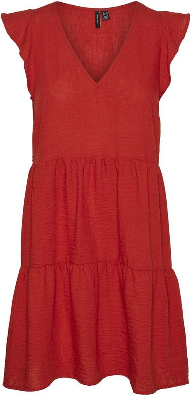 Vero Moda - Kita - Mouwloze Midi-jurk