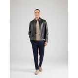 Selected Homme - Polo - Beige - 100% Katoen - Korte Mouwen