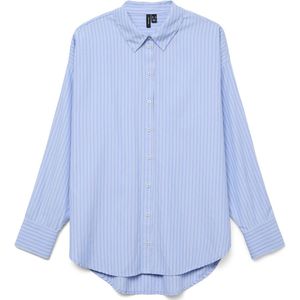 Vero Moda - Blouse - Lange Mouwen - Wit - Katoen