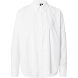 Vero Moda - Blouse - Wit - Katoen - Bright White Shirt Freewear