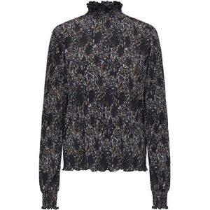 Jacqueline de Yong Sienna l/s smock detail top
