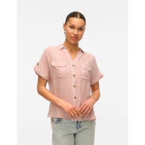 Vero Moda Hemdbluse »VMBUMPY S/S SHIRT WVN GA NOOS«